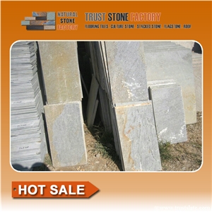 Grey Quartzite Flooring Tiles,Himalaya Slate Paving Tiles, White Quartzite Paver Tiles