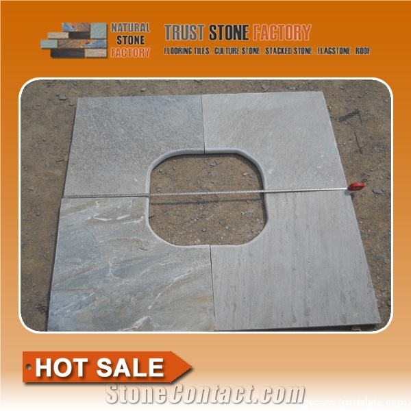 Himalaya Quartzite Pool Coping, White Quartzite Above Ground Pools,Beige Quartzite Swimming Poolonly