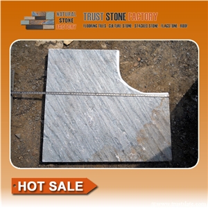 Himalaya Quartzite Pool Coping, White Quartzite Above Ground Pools,Beige Quartzite Swimming Poolonly