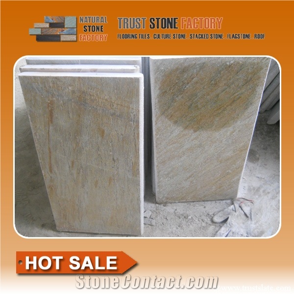 Quartzite Exterior Step Stone, Garden Stepping Pavements, Patio Pavers Tiles