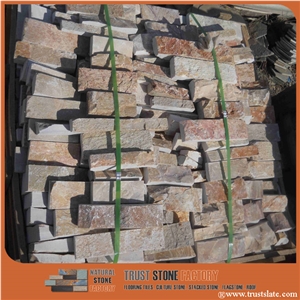 Rust Quartzite Landscape Supply, Brown Quartzite Rock Landscaping Ideas, Beige Quartzite Rock Landscaping