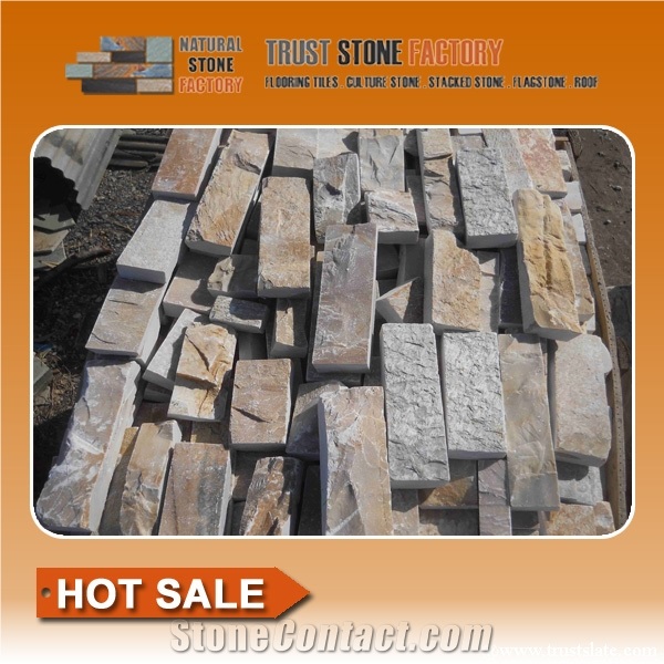 Rust Quartzite Landscape Supply, Brown Quartzite Rock Landscaping Ideas, Beige Quartzite Rock Landscaping