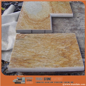 Yellow Quartzite Pool Slide, Desert Quartzite Pool Filters, Sunshine Quartzite Fiberglass Pools