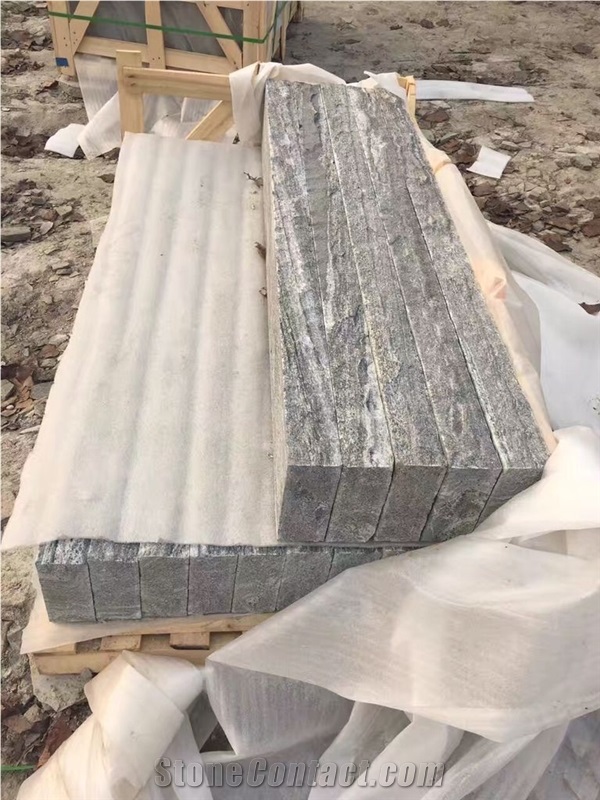 Black Granite Mushroom, Multicolor Grey Granite Wall Tiles, Mushroom Wall Tiles
