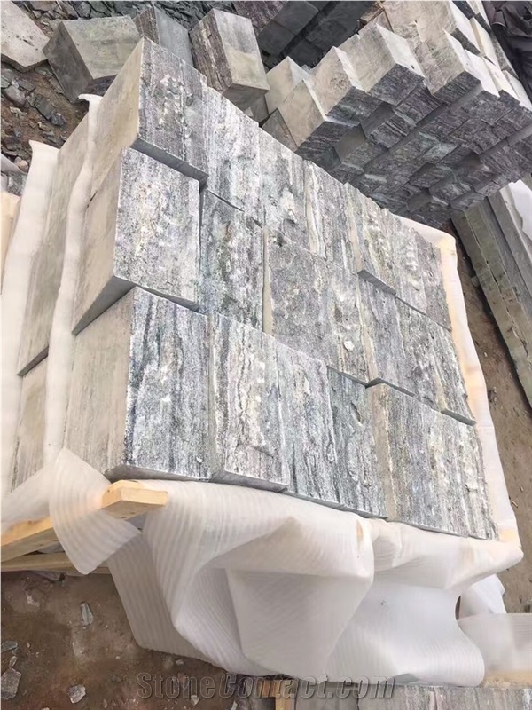 Black Granite Mushroom, Multicolor Grey Granite Wall Tiles, Mushroom Wall Tiles