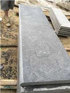 China Chateau Limestone Steps, Blue Limestone Floor Paving Sliver Valley Coping &Steps & Pavers