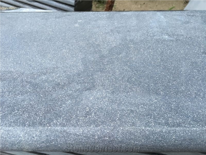 China Chateau Limestone Steps, Blue Limestone Floor Paving Sliver Valley Coping &Steps & Pavers