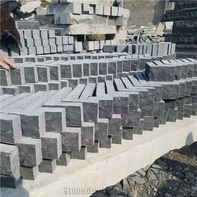 China Grey Limestone Antique Walling Stone,Tumbled Wall Paving