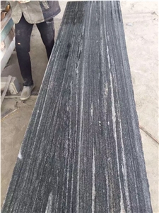 G302 Cloudy Grey Wooden Vein Granite Flooring,Wood Grain Granite