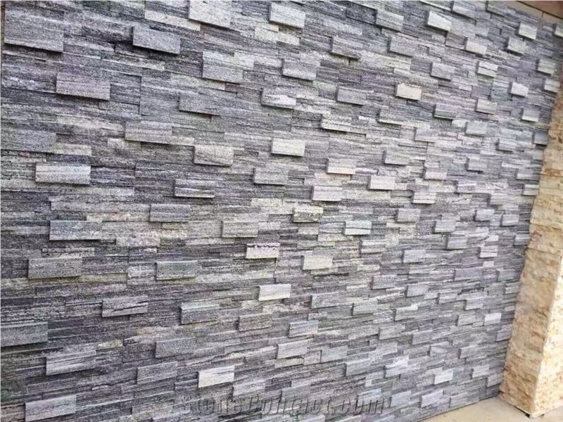 G302 Granite Nautral Split Surface Culture Stone, Wall Tiles Granite, Multicolor Grey Granite