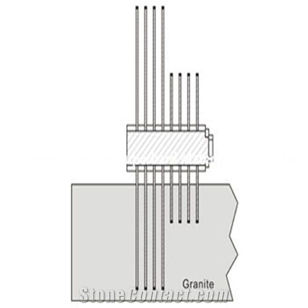 Diamond Segments and Diamond Saw Multi-Blades Used for Granite Block Cutting