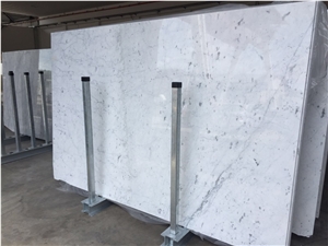 Bianco Carrara Gioia Marble Slabs, Italy White Marble