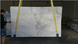 White / Bianco Carrara Cd Marble, Italy White Marble Slabs