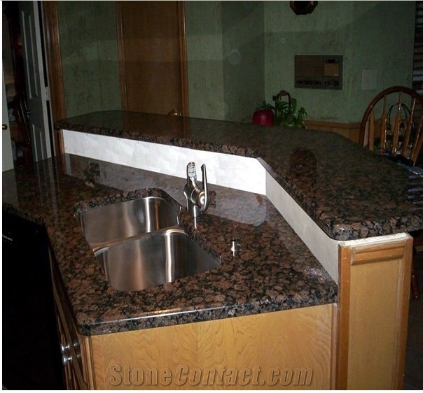 Baltic Brown Granite Kitchen Countertops