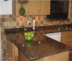 Baltic Brown Granite Kitchen Countertops