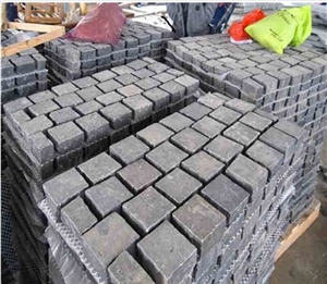 Black Basalt Garden Stepping Paving Stone