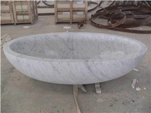 Carrara White Bathtub