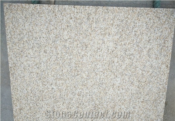 China Laizhou-Rust Yellow Granite Slabs & Tiles, China Beige Granite