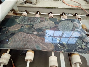 China Multi-Color Granite-Color Pearl Polished Stairs & Steps