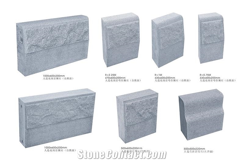 Grey Granite Kerbstone, Grey Granite Kerbs, Granite Road Stone