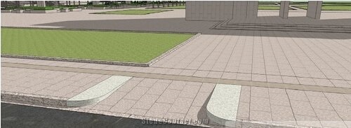 Grey Granite Kerbstones, Road Stone, Side Stone