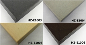 Beautiful Multicolor Solid Surface Engineered Quartz Tiles