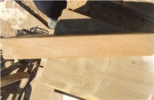 Yellow/Beige Sandstone Steps,Sandstone Stair Riser