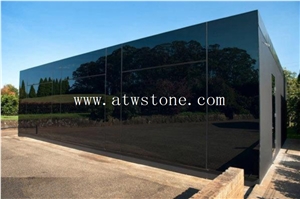 Black Crystallized Glass Stone, Black Crystal Glass Panel