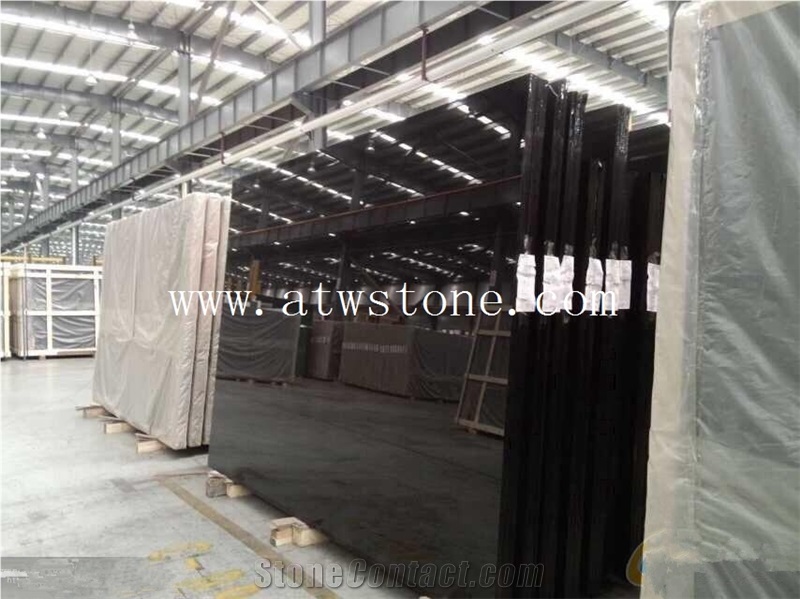 Black Crystallized Glass Stone, Black Crystal Glass Panel