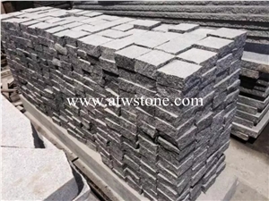 Dark Grey Granite G654 Cobble Stones & Cube Stone & Paver