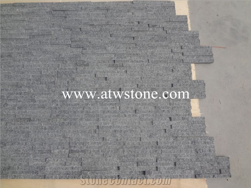 G654 Dark Grey Granite Cultured Stone