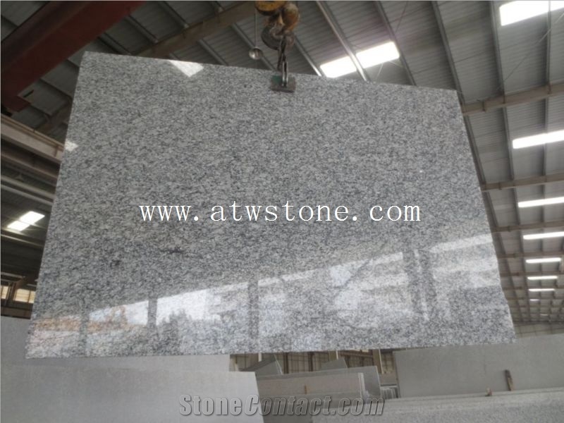 Platinum Pearl Granite Slabs, Wave White Granite Slabs, Wave Flower Granite Slabs, China Big Granite Slabs