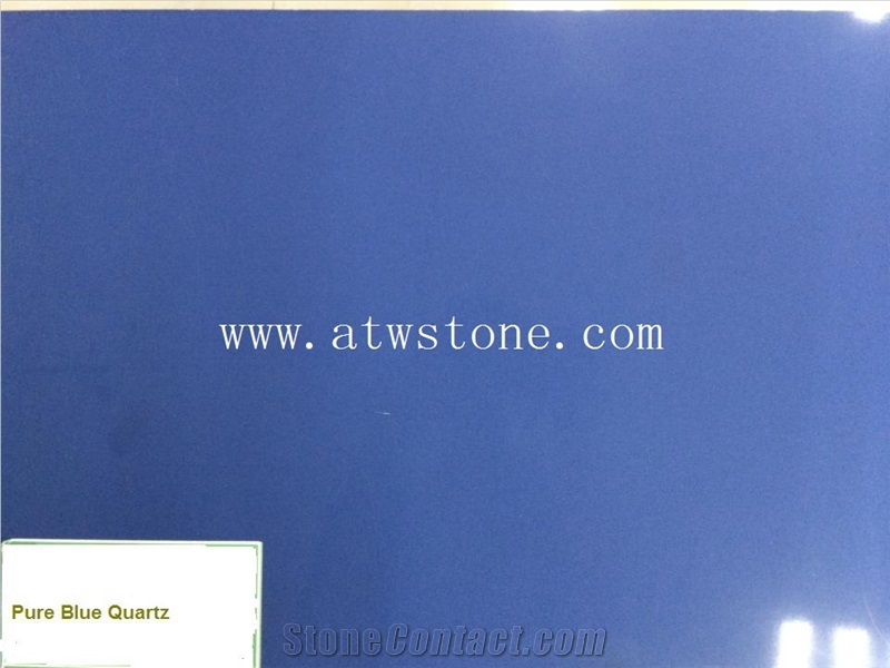 Pure Blue Quartz Stone Slabs