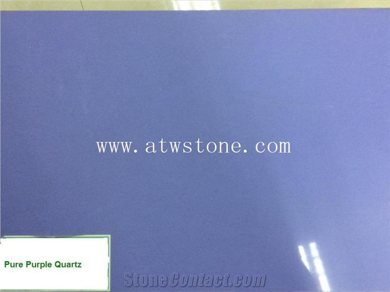Pure Purple Quartz Stone Slabs