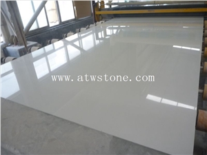 Pure White Artificial Marble Slabs