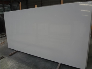 Pure White Quartz Stone Slabs, White Quartz, White Stone