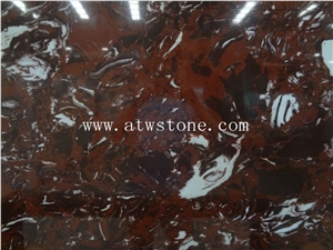 Rossa Velanto Artificial Marble Slabs