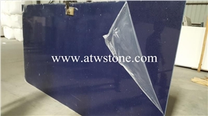 Star Blue Quartz Stone Slabs, Blue Quartz with Mirror Slabs