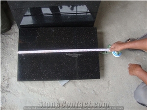 Black Galaxy Granite Tile