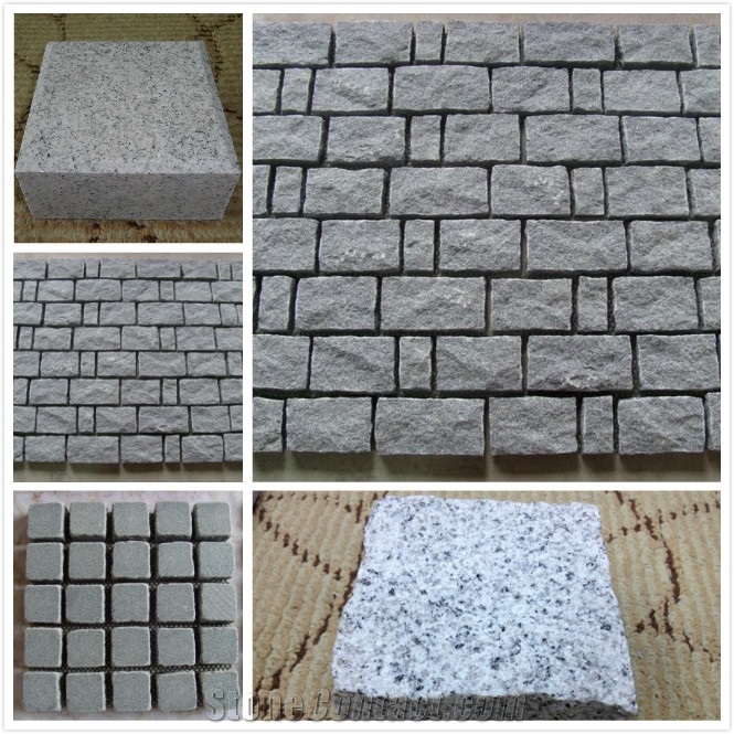 Chinese Granite G654 Dark Grey Cube Stone