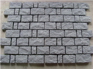 Chinese Granite G654 Dark Grey Cube Stone