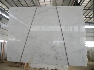 High Quality Natural Stone Slab Oriental White Marble Tile, China White Marble