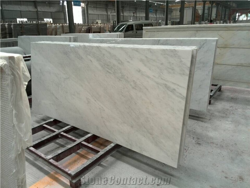 High Quality Natural Stone Slab Oriental White Marble Tile, China White Marble