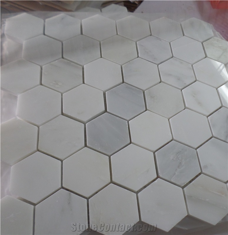 High Quality Natural Stone Slab Oriental White Marble Tile, China White Marble