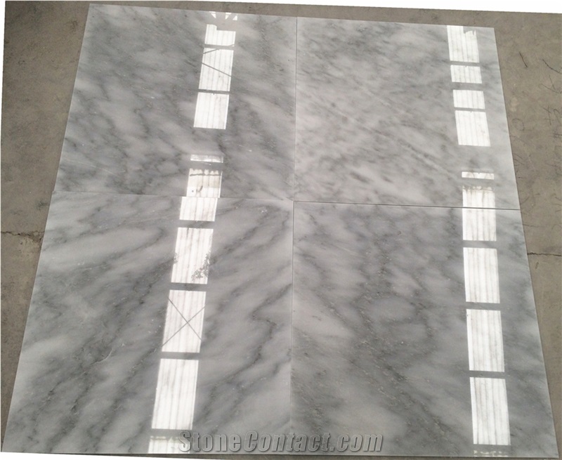 New Oriental White Villa Decoration Stone Marble Flooring Tile