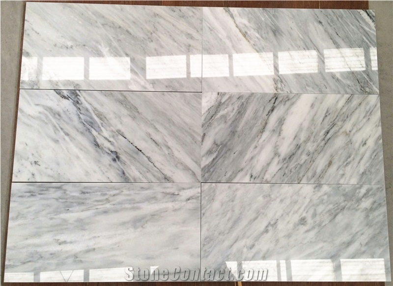 New Oriental White Villa Decoration Stone Marble Flooring Tile