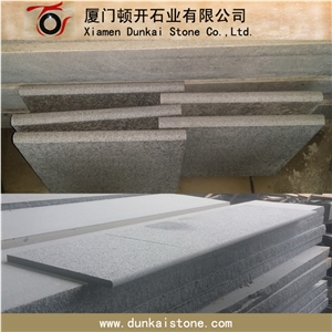 Granite Floor Pool Coping with Bullnose Side, G654 Grey Granite Pool Coping