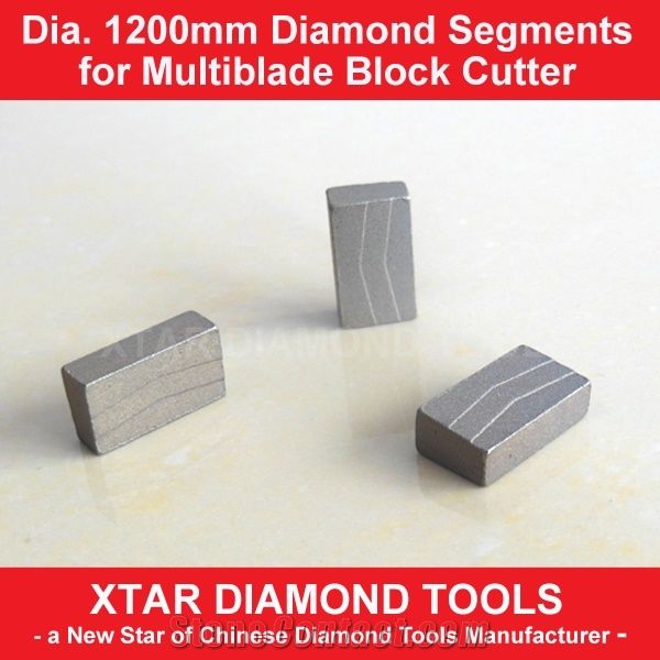Dia.1200mm Diamond Segments for Granite Block Cutting or Sawing