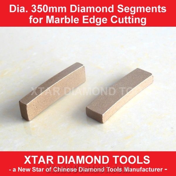 Dia.350mm High Sharpness Diamond Segment for Marble and Travertine