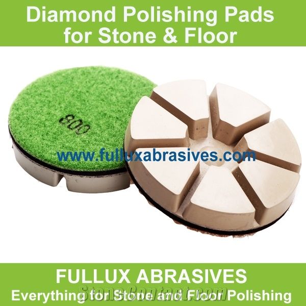 Diamond Polishing Pads for Dry Use or Wet Use
